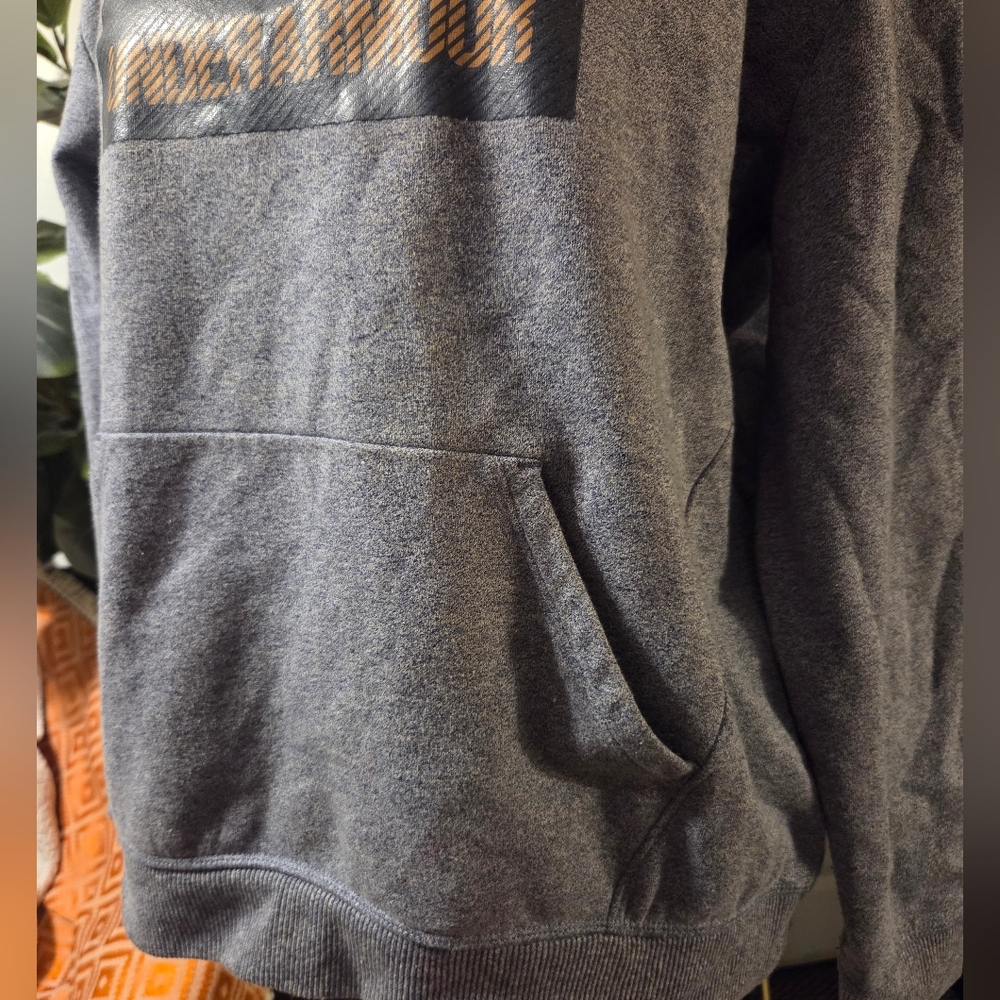 Under Armour Heather Grey Unisex Pullover Hoodie Sz Youth XL - Picture 5 of 10